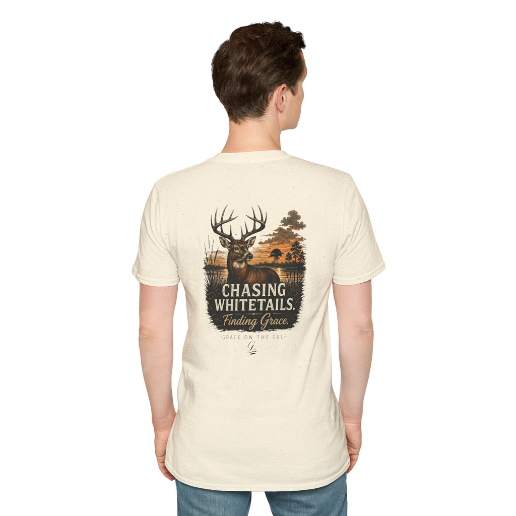 Chasing Whitetails GOTG Tee Chest Tee — Casual Women's & Men's Monogram T‑Shirt