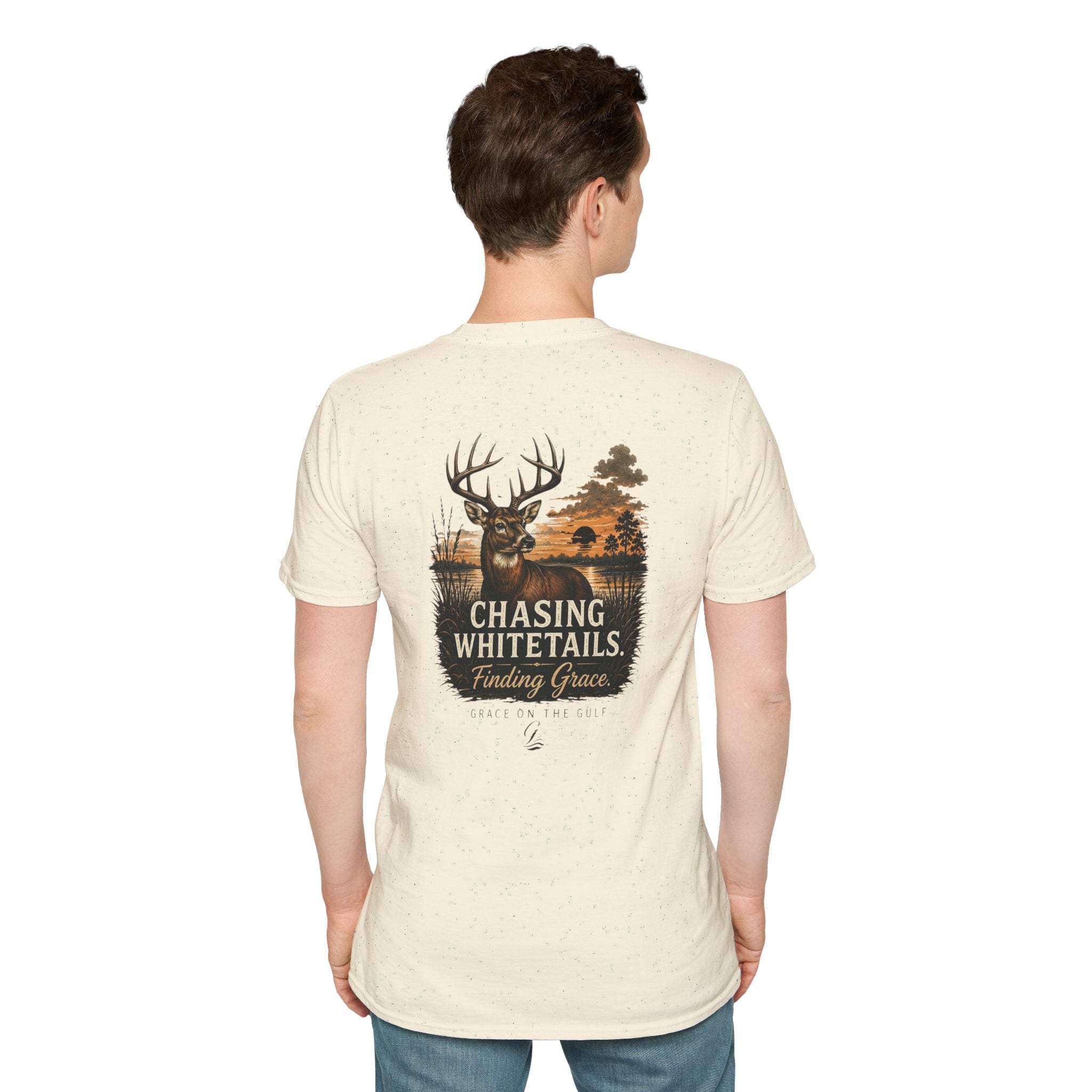 Chasing Whitetails GOTG Tee Chest Tee — Casual Women's & Men's Monogram T‑Shirt