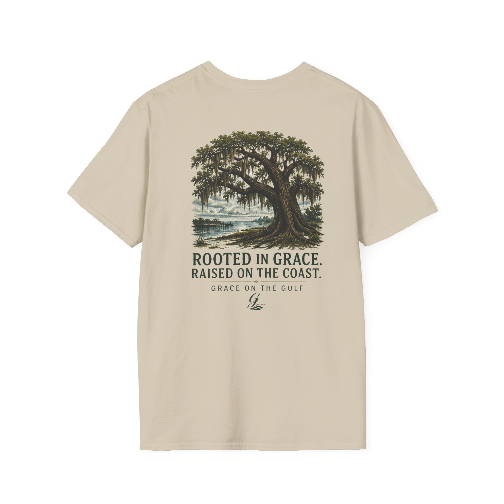 GOTG Rooted in Grace Unisex Tee T‑Shirt – Casual Graphic Tee with Small Chest Print