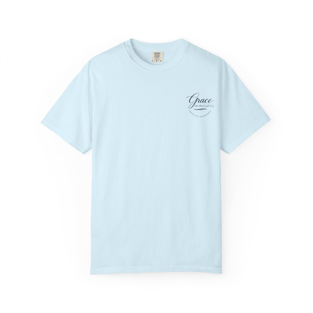 GOTG- Fishing Boat T-Shirt — "Great Friends, Tight Lines and Good Times" Coastal Shirt