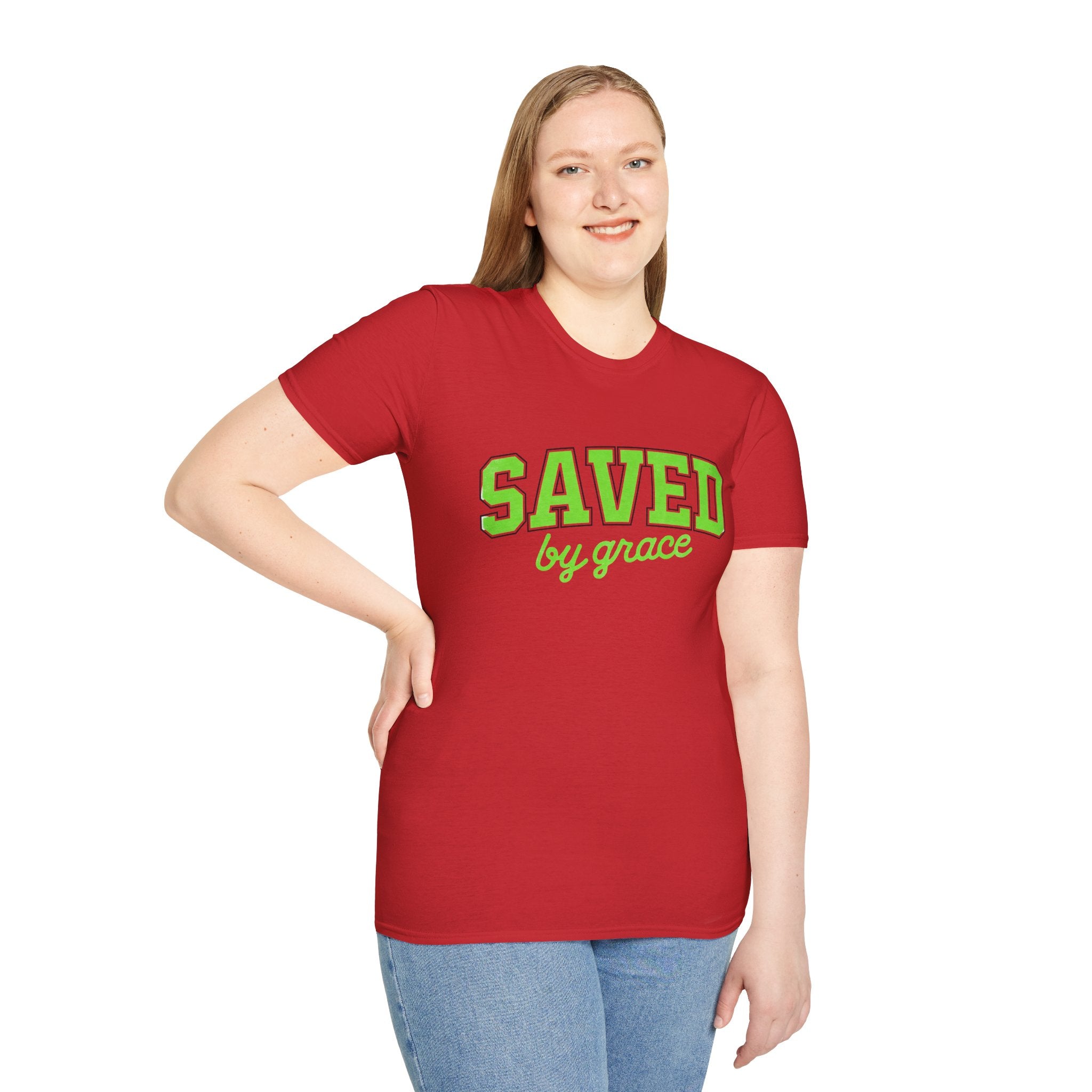 Saved by Grace T-Shirt — Christian Faith Graphic Tee