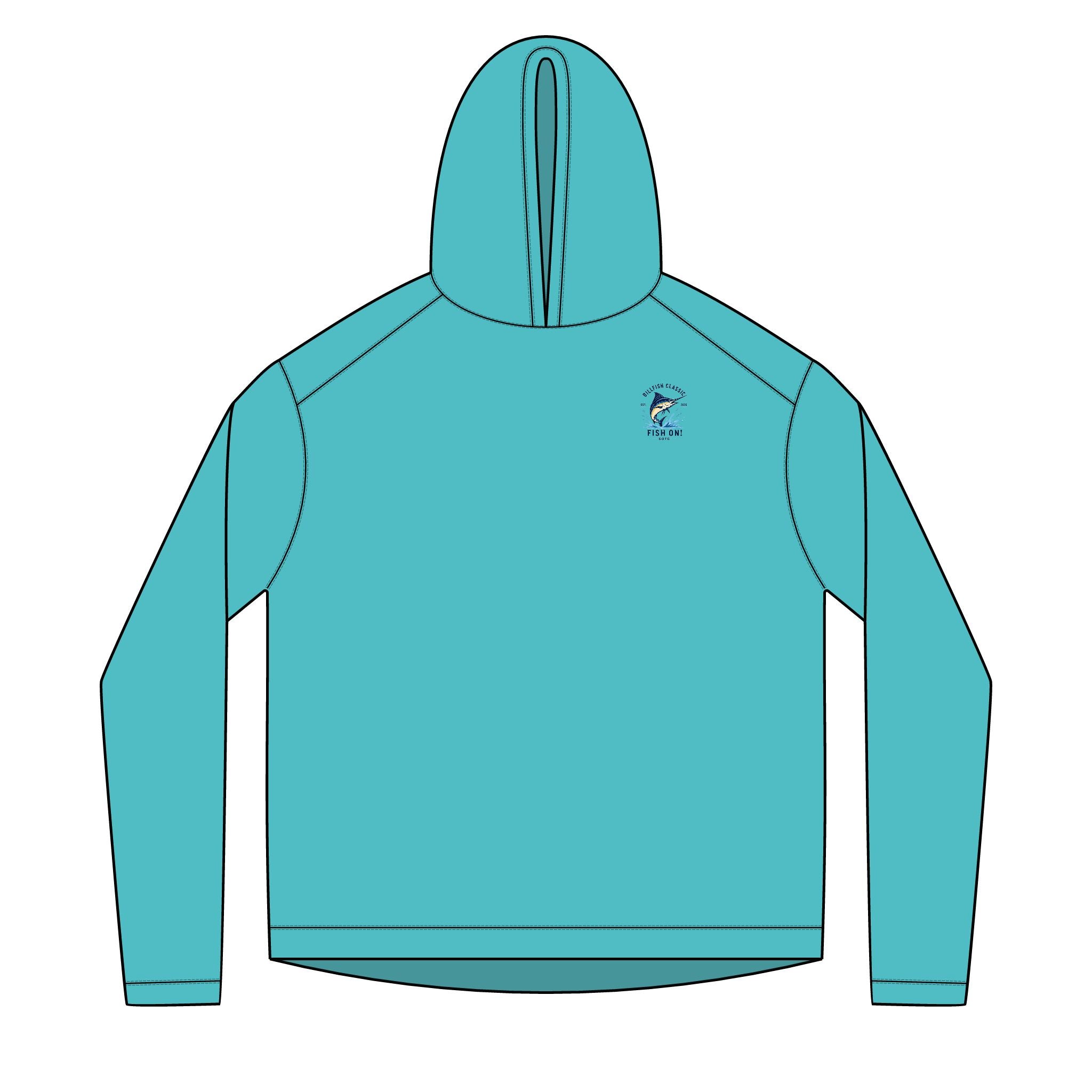 Billfish Classic 2026 Fishing GOTG Hoodie — "Reel Chatter" Solar Performance Pullover