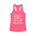 Stay Salty Ya’ll - Pink Graphics - 4 Colors Women's Ideal Racerback Tank