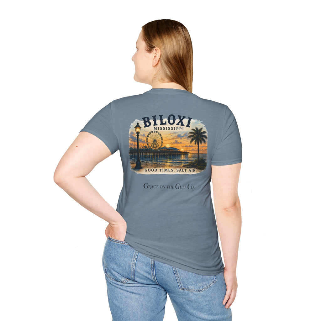 GOTG Biloxi Logo T-Shirt — Small Chest Monogram Tee