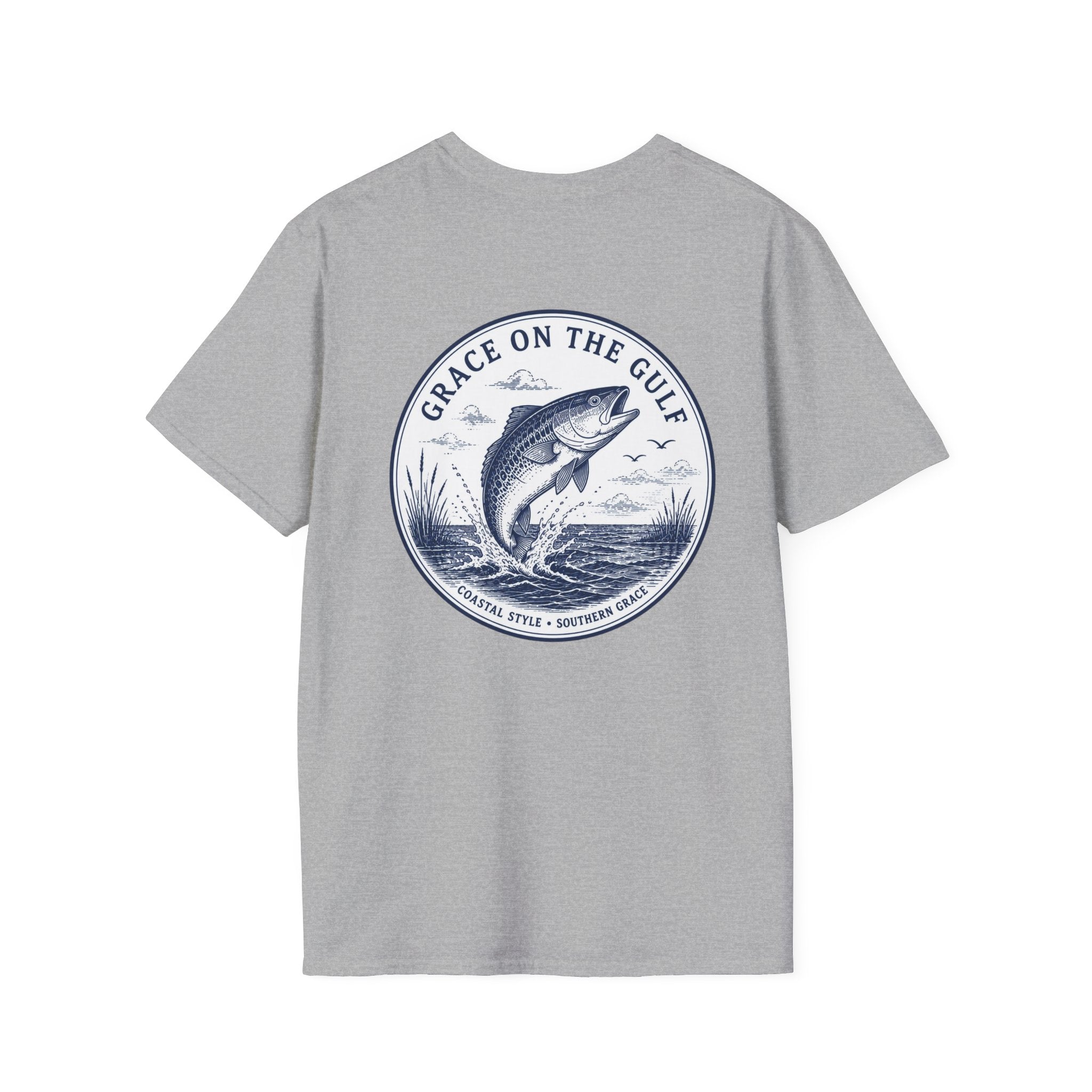 Fishing Logo Tee — Casual Graphic T-Shirt