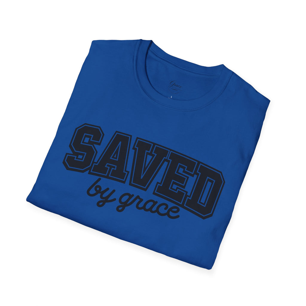 Saved By Grace T-Shirt — Christian Faith Graphic Tee