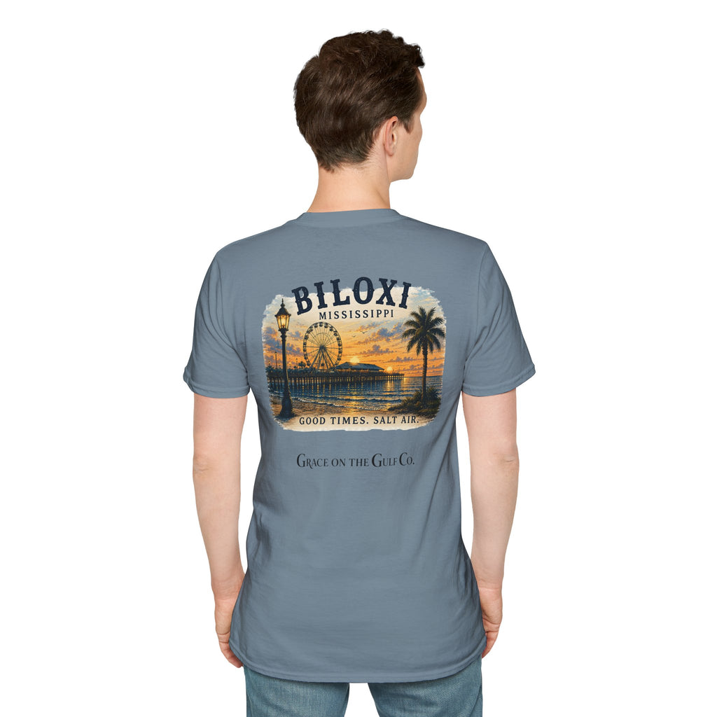 GOTG Biloxi Logo T-Shirt — Small Chest Monogram Tee