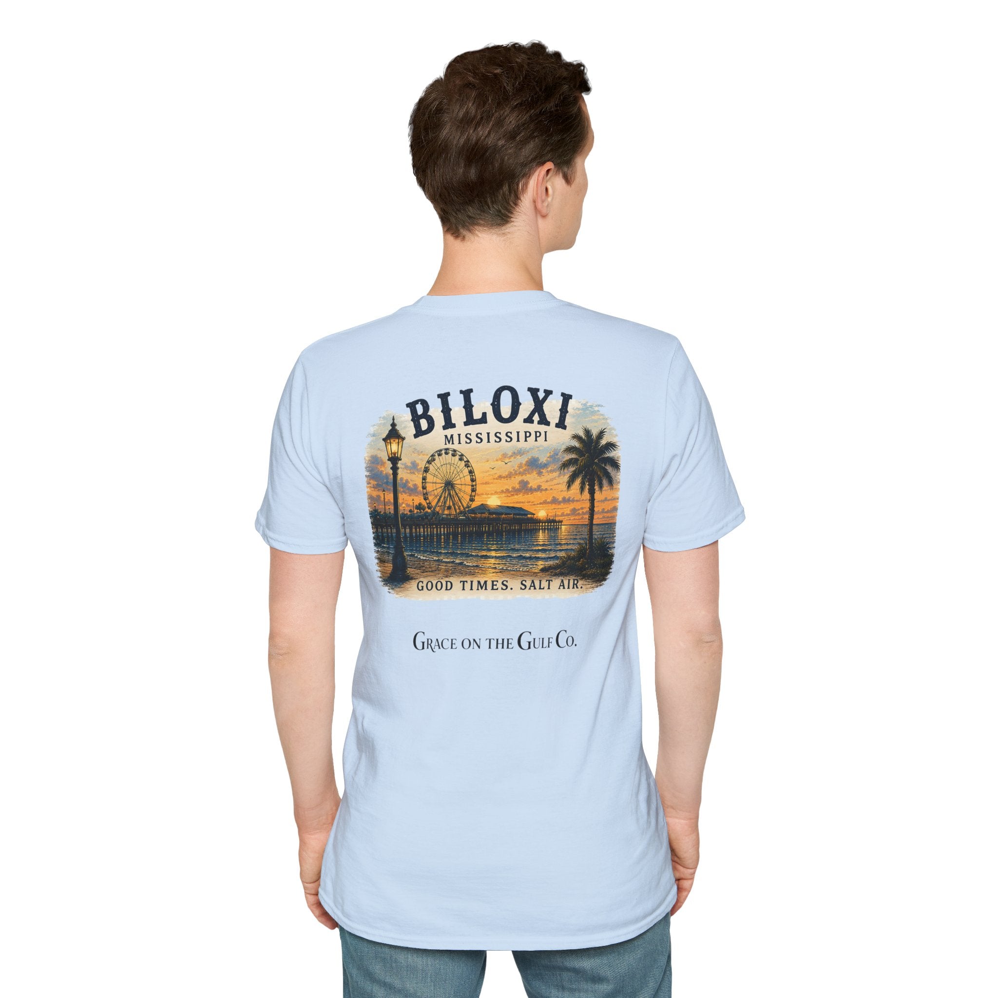 GOTG Biloxi Logo T-Shirt — Small Chest Monogram Tee