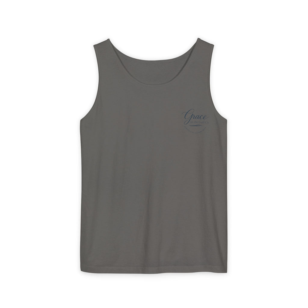 GOTG Chest Logo Tank Top — Guardians of the Galaxy Minimalist Fan Tank