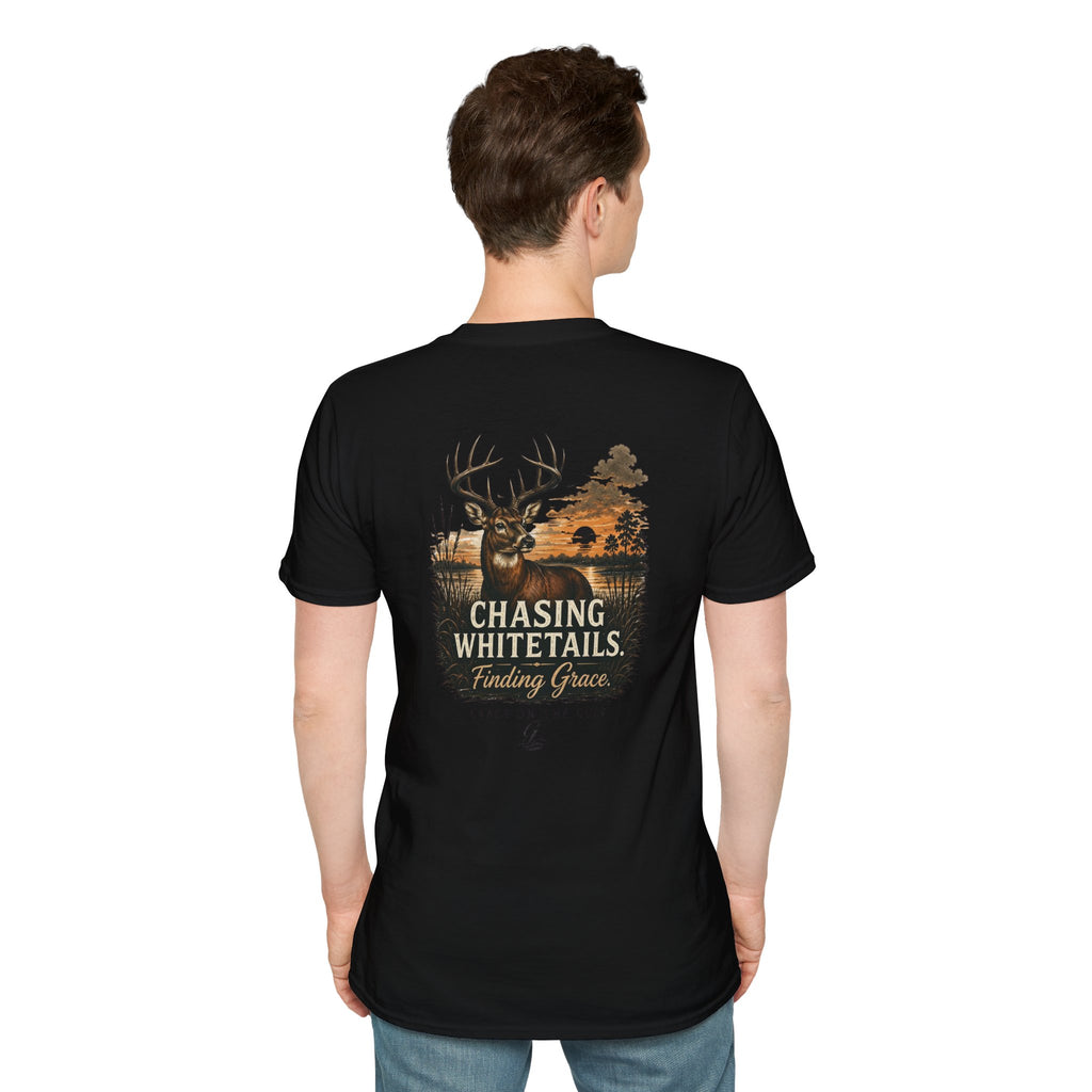 Chasing Whitetails GOTG Tee Chest Tee — Casual Women's & Men's Monogram T‑Shirt