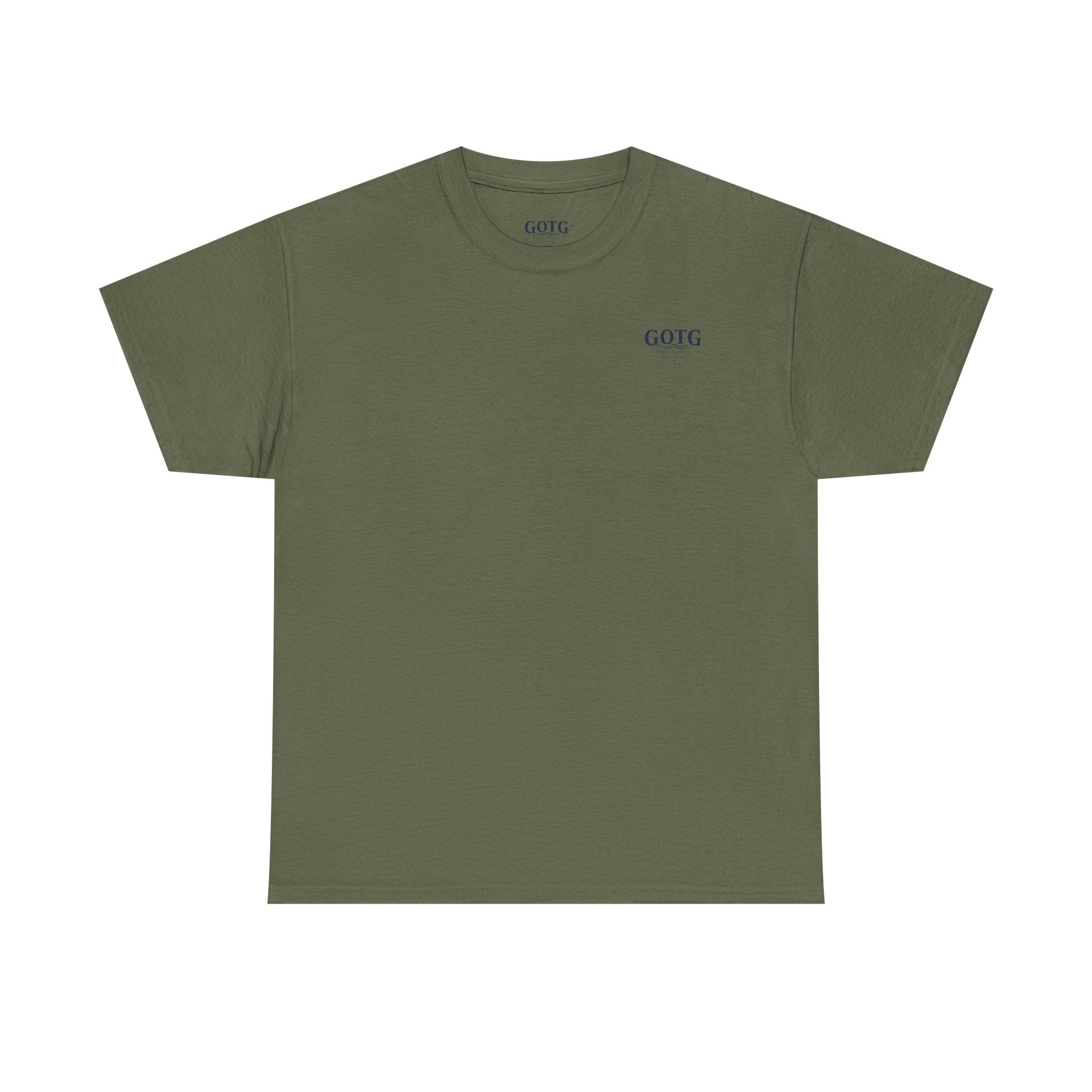 GOTG Saltwater & Salvation Tee — Grace on the Gulf Beach Christian T‑Shirt