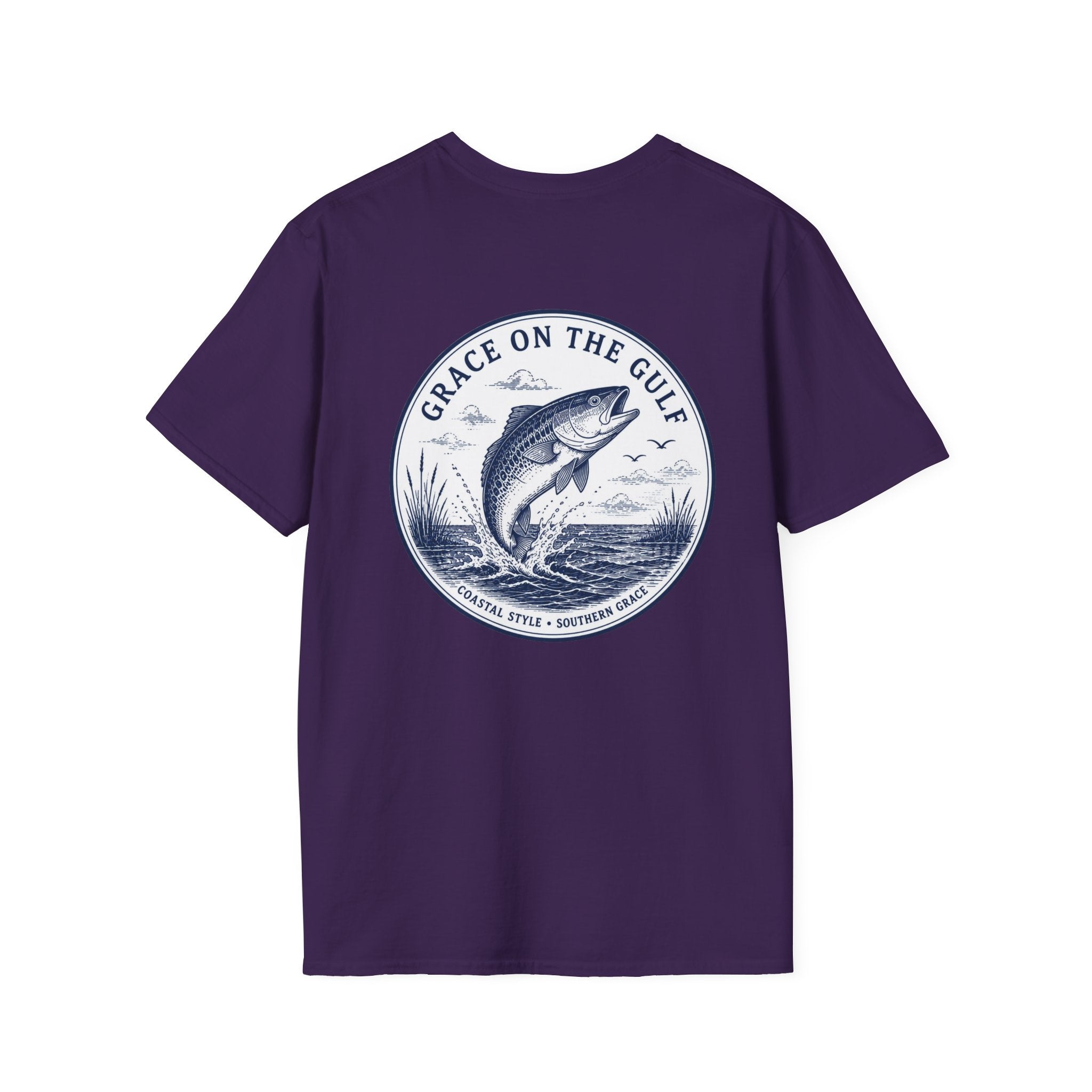 Fishing Logo Tee — Casual Graphic T-Shirt