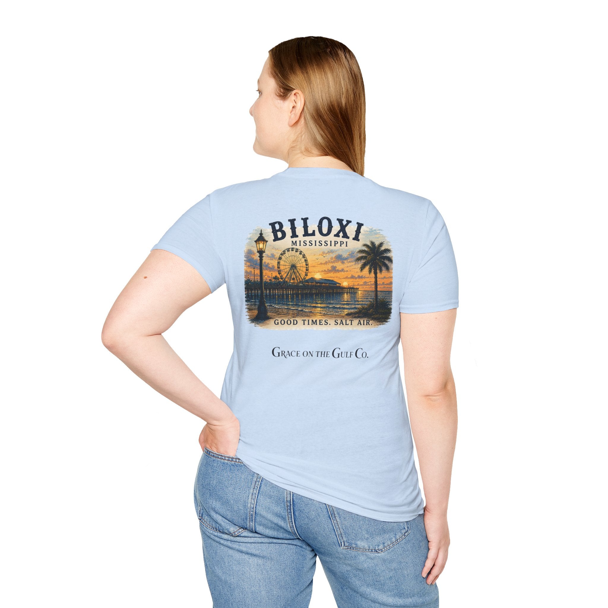 GOTG Biloxi Logo T-Shirt — Small Chest Monogram Tee