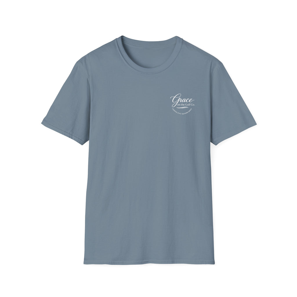Grace on the Go Marlin Logo T-Shirt — Subtle Faith Graphic Tee