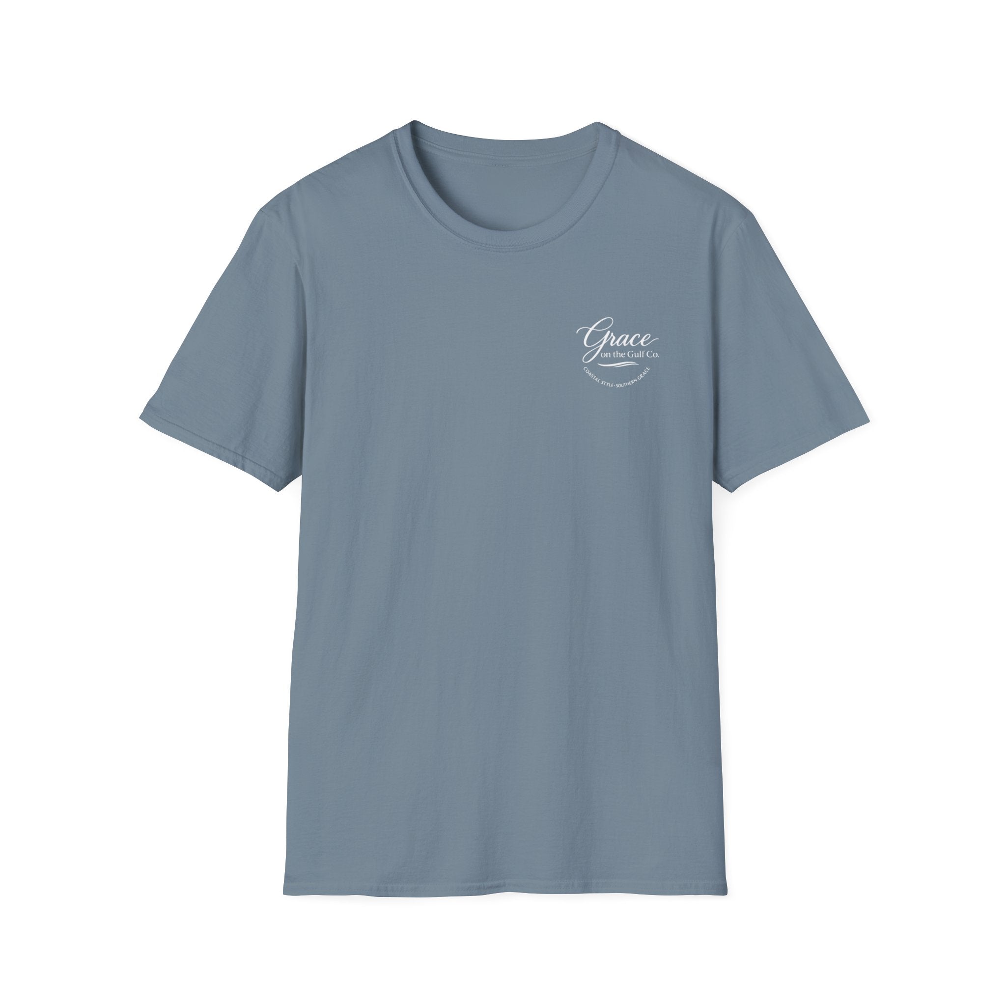 Grace on the Go Marlin Logo T-Shirt — Subtle Faith Graphic Tee