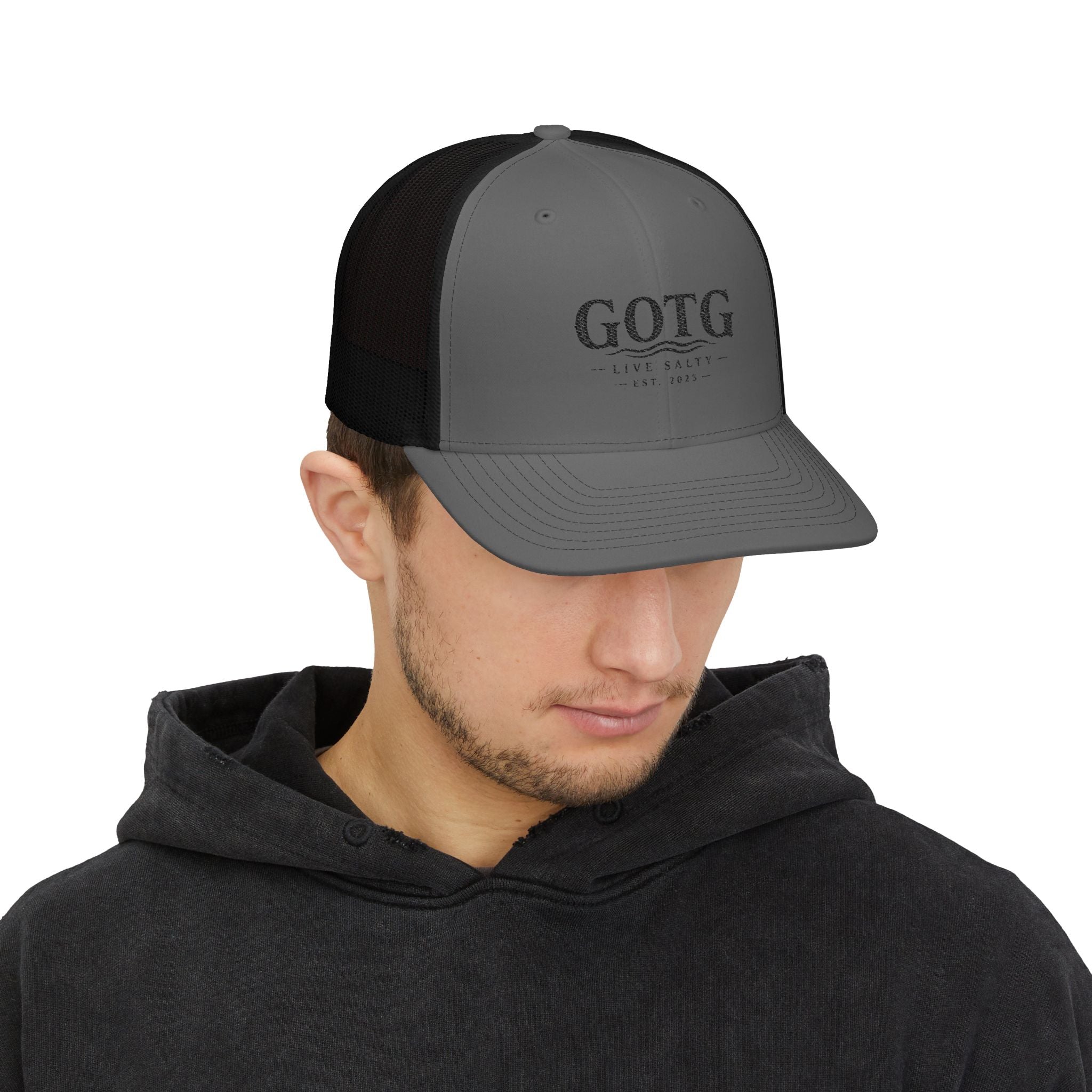 Embroidered GOTG est. 2025 Trucker Cap