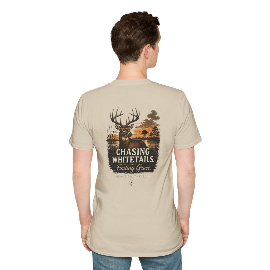 Chasing Whitetails GOTG Tee Chest Tee — Casual Women's & Men's Monogram T‑Shirt