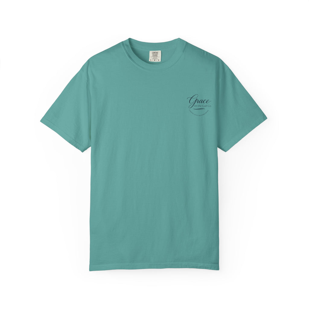 Great Friends Vintage Circle Graphic T-Shirt — "Great Friends: Tight Lines and Good Times"