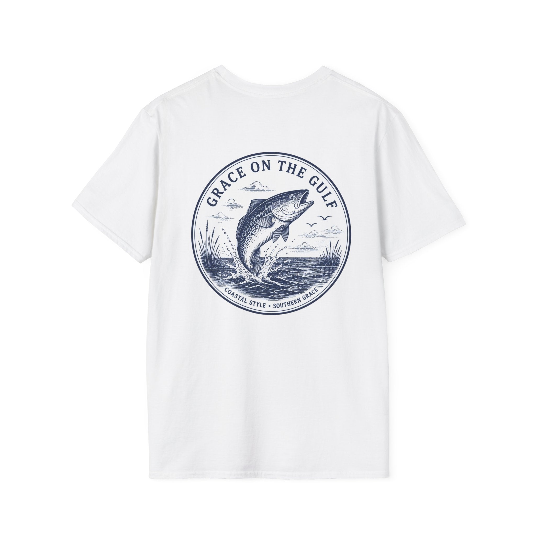 Fishing Logo Tee — Casual Graphic T-Shirt