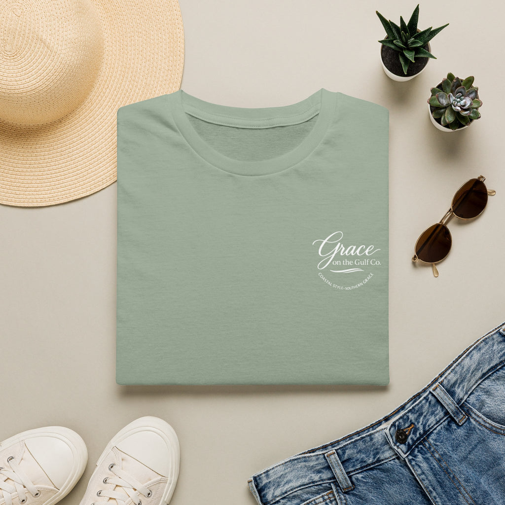 Grace on the Go Marlin Logo T-Shirt — Subtle Faith Graphic Tee