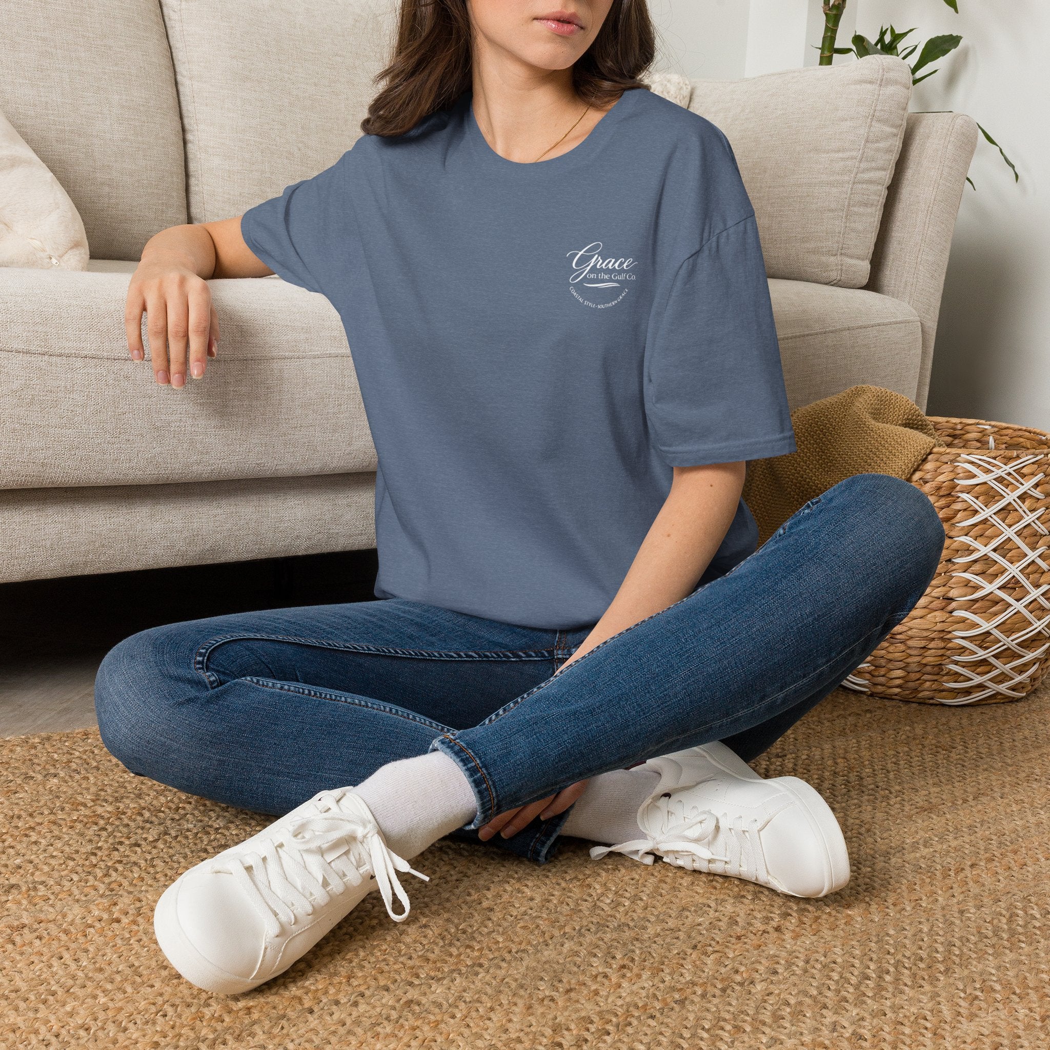 Grace on the Go Marlin Logo T-Shirt — Subtle Faith Graphic Tee