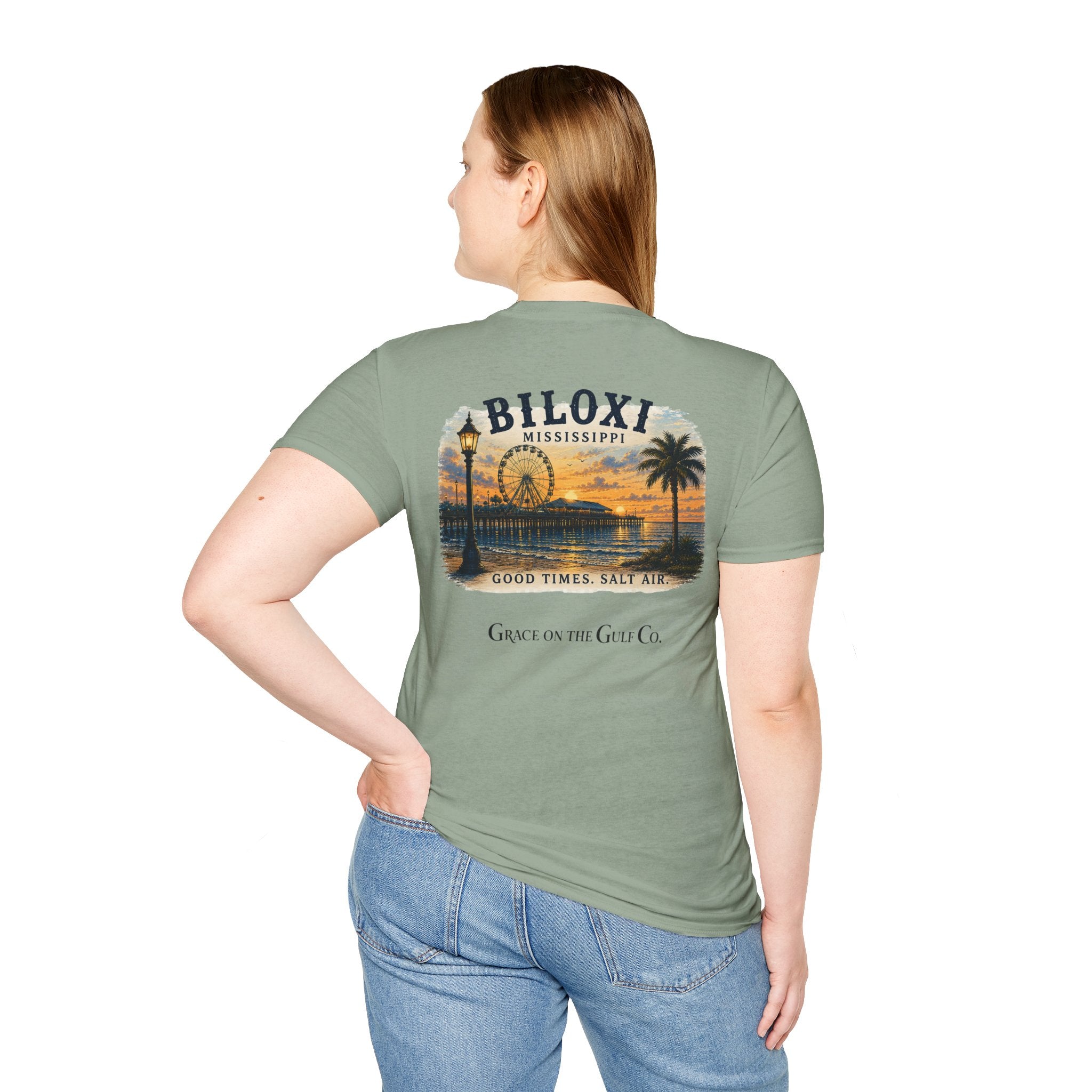 GOTG Biloxi Logo T-Shirt — Small Chest Monogram Tee