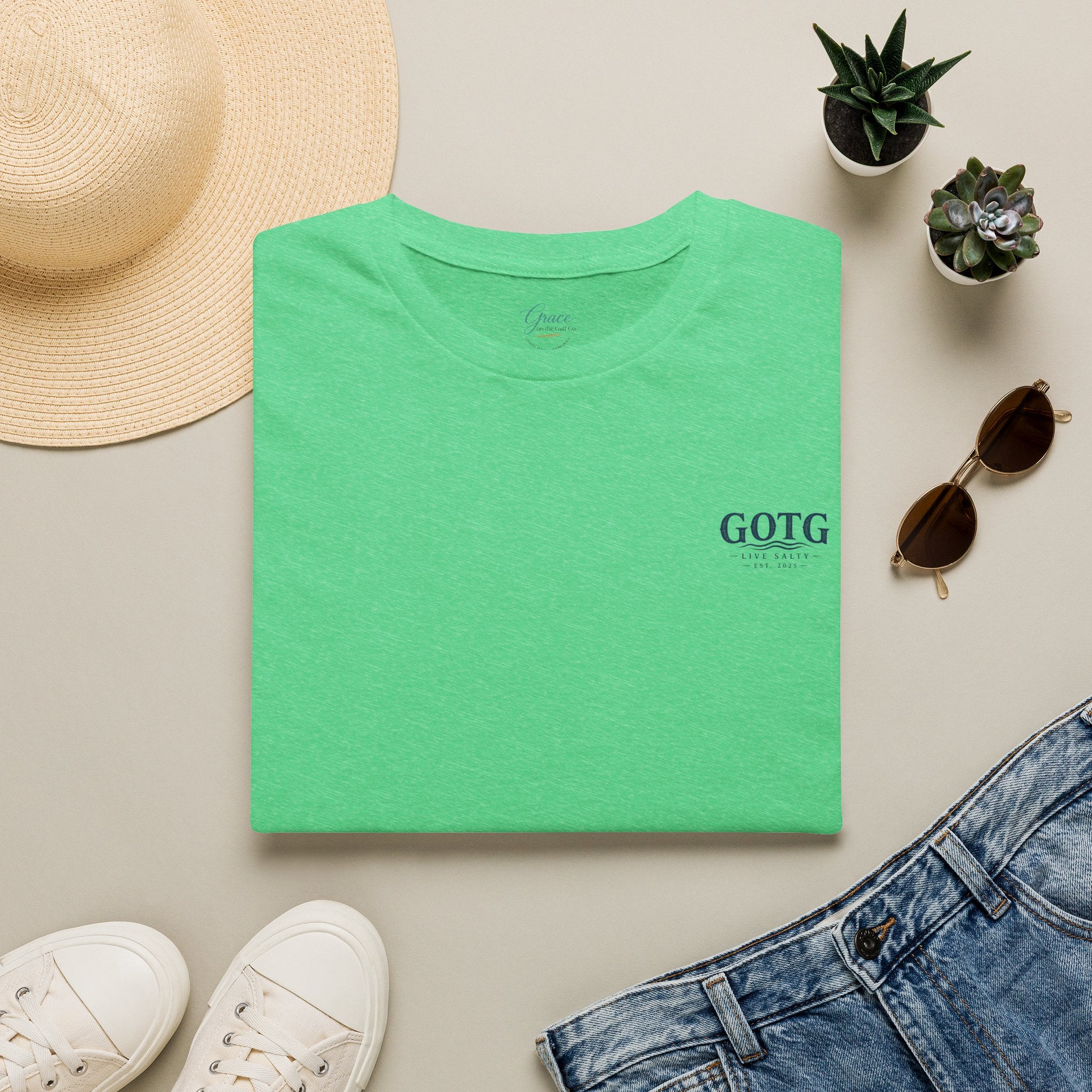 Minimal GOTG Chest Logo T‑Shirt — Casual Graphic Tee