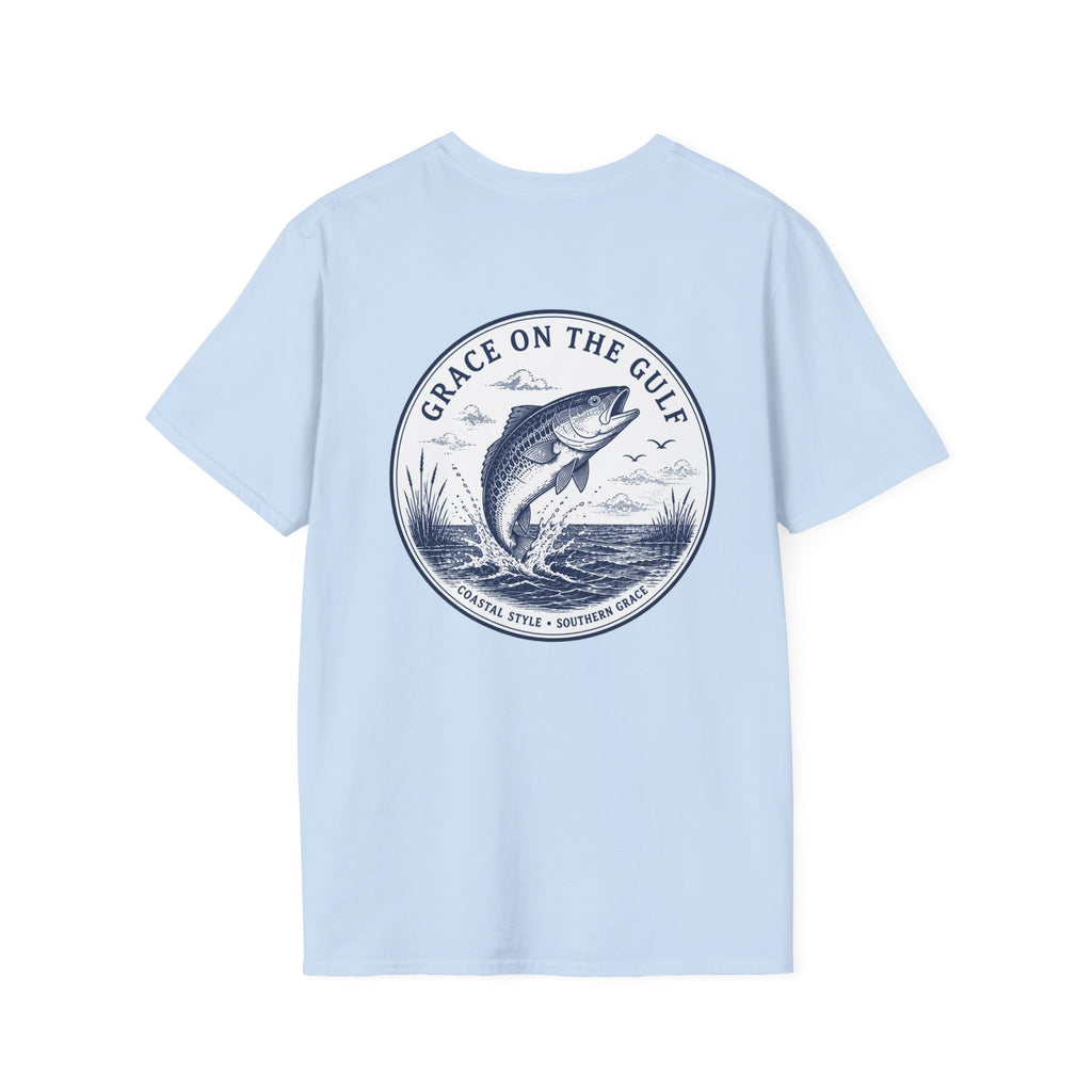 Fishing Logo Tee — Casual Graphic T-Shirt