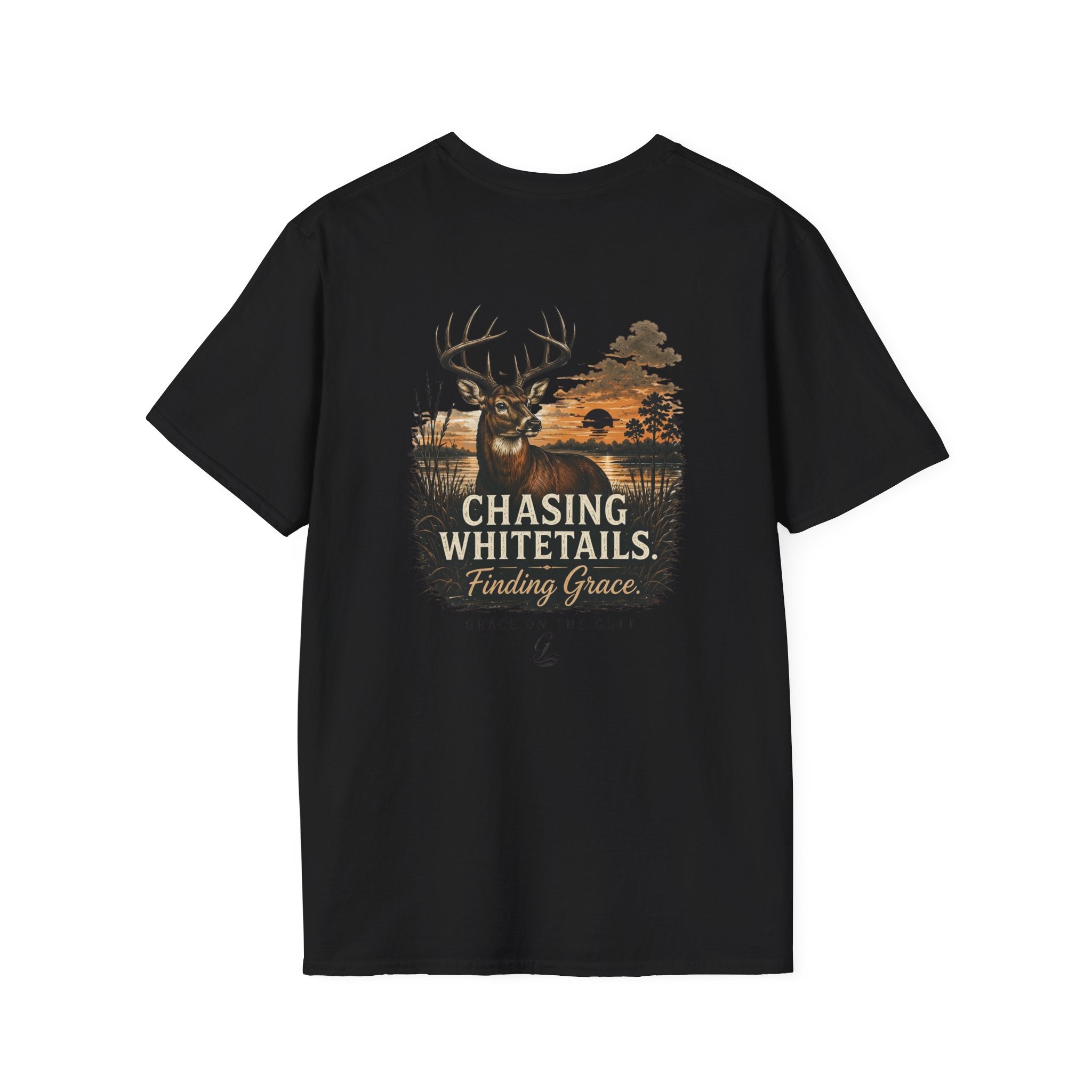 Chasing Whitetails GOTG Tee Chest Tee — Casual Women's & Men's Monogram T‑Shirt