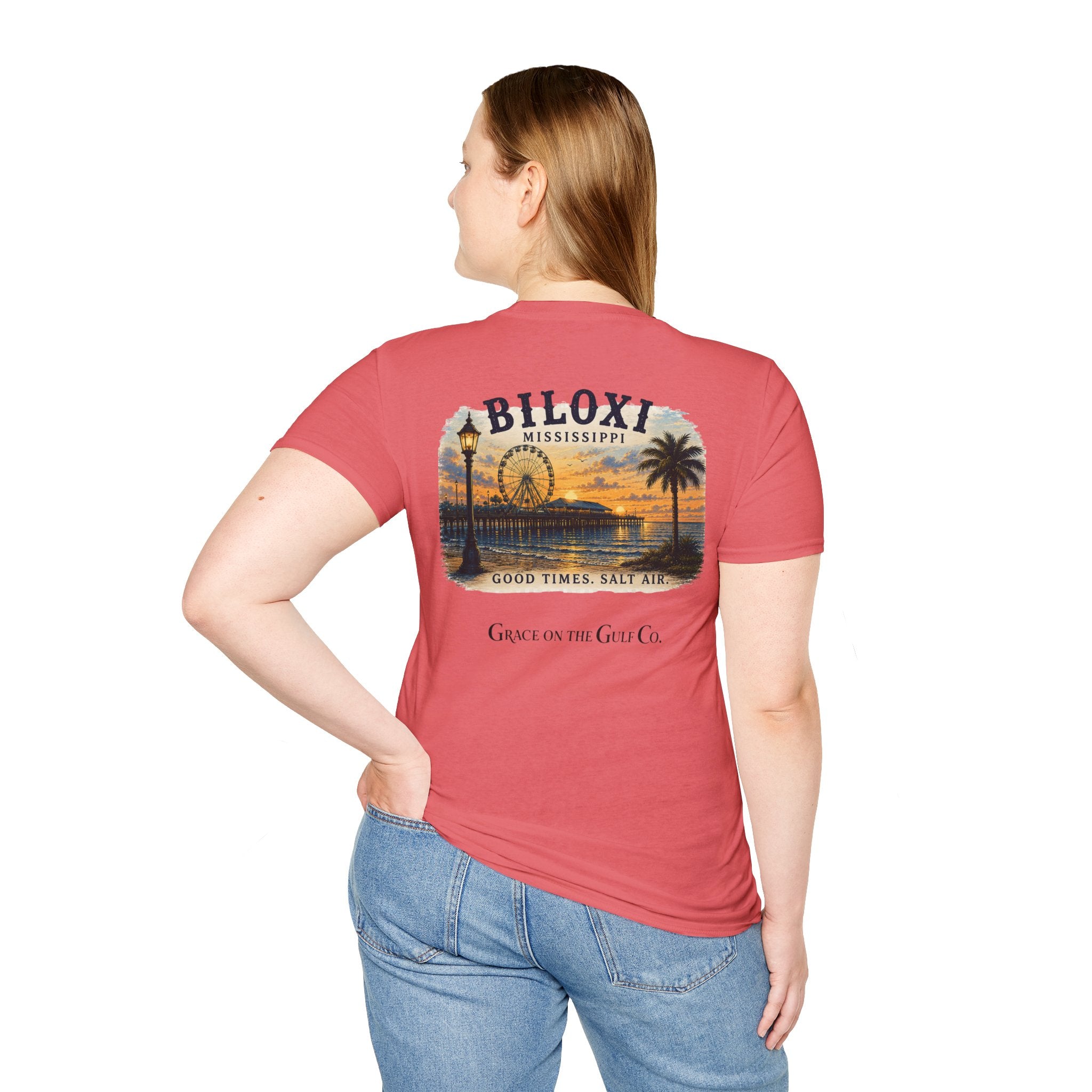 GOTG Biloxi Logo T-Shirt — Small Chest Monogram Tee