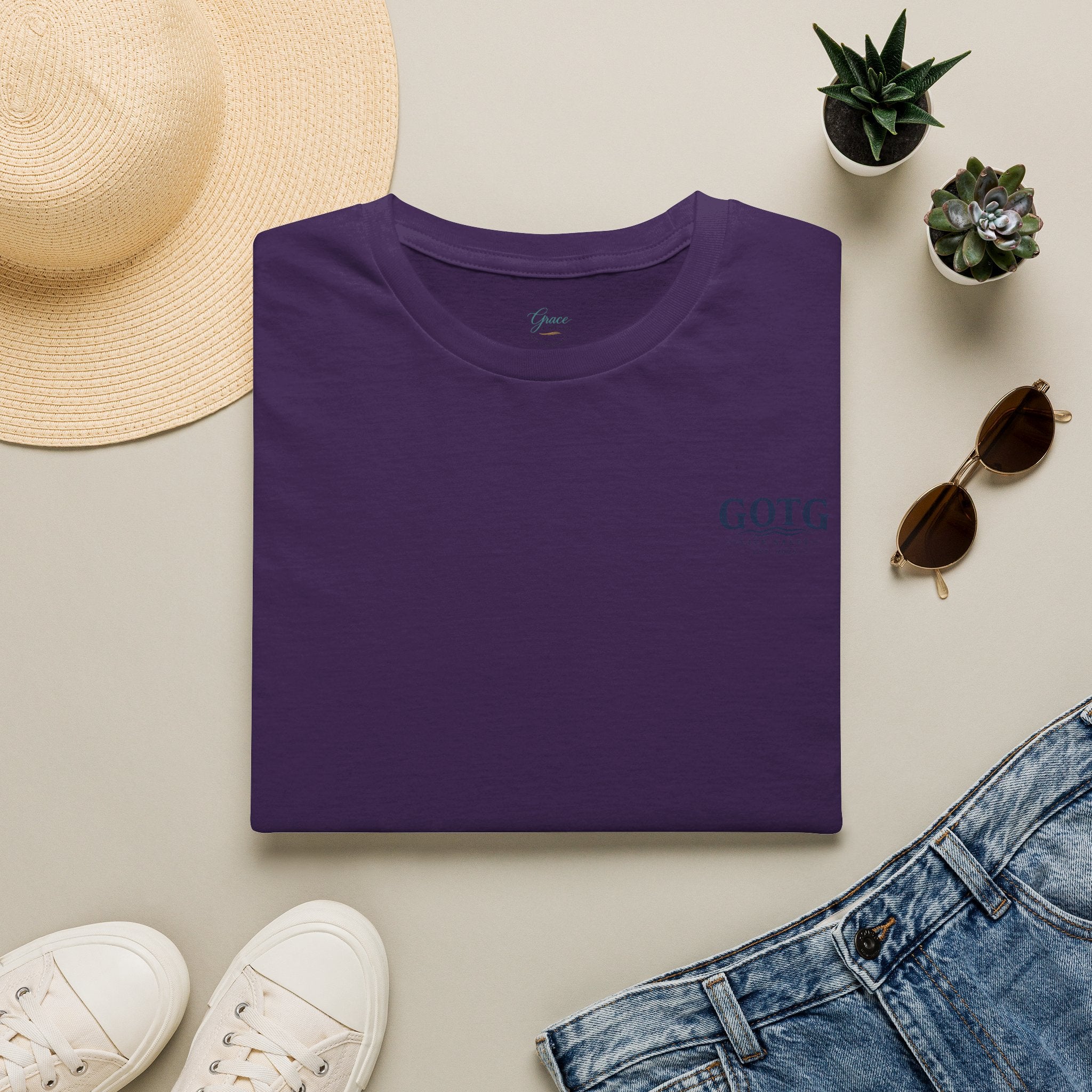 Fishing Logo Tee — Casual Graphic T-Shirt