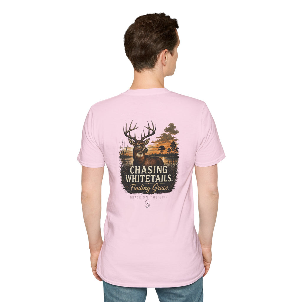 Chasing Whitetails GOTG Tee Chest Tee — Casual Women's & Men's Monogram T‑Shirt